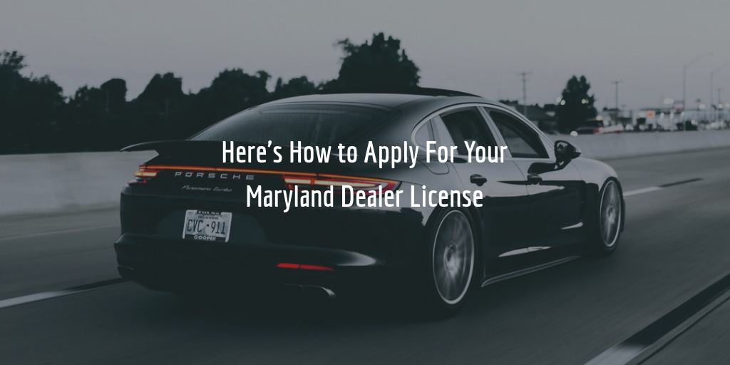 Marylanddealerlicense