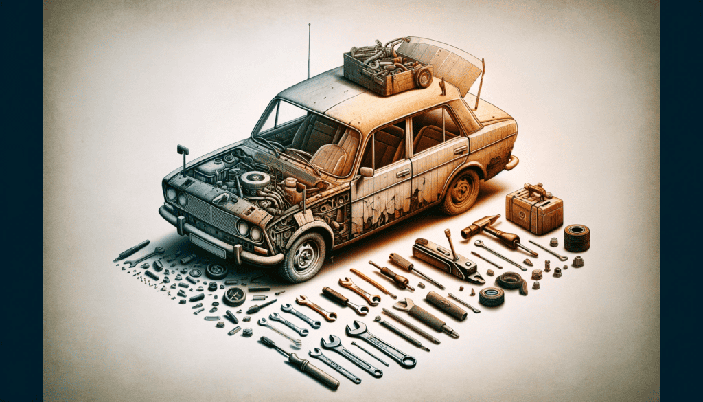 Los vehículos viejos requieren reparaciones frecuentes
